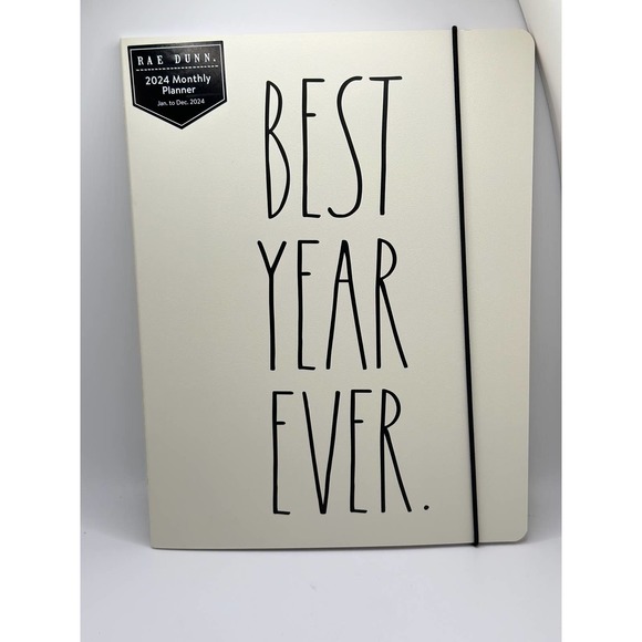 Rae Dunn Office 224 Best Year Ever Rae Dunn 2024 Soft Cover Planner